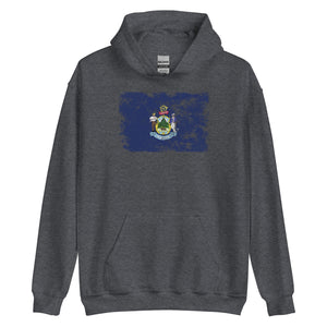 Maine State Flag Hoodie