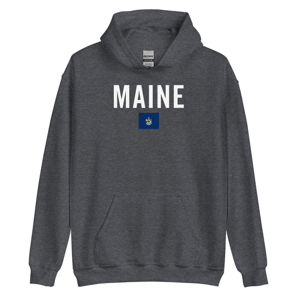 Maine State Flag Hoodie