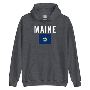 Maine State Flag Hoodie