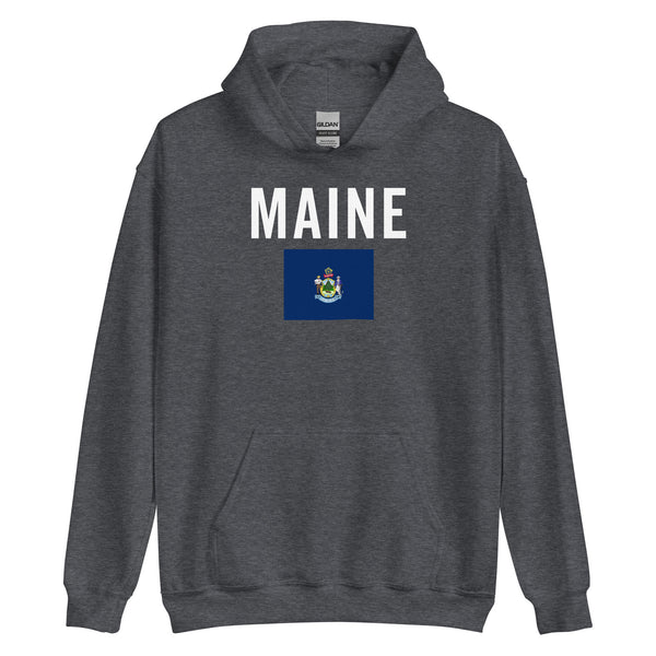 Maine State Flag Hoodie