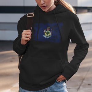 Maine State Flag Hoodie