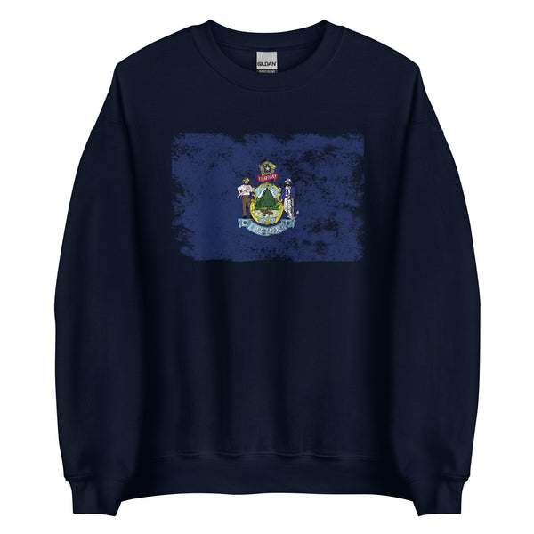 Maine State Flag Sweatshirt