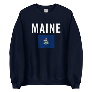 Maine State Flag Sweatshirt
