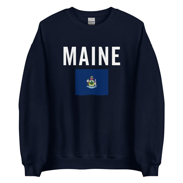 Maine State Flag Sweatshirt