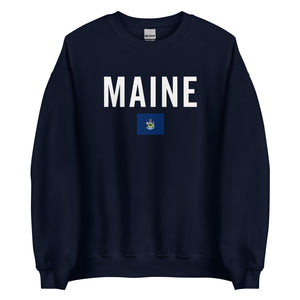 Maine State Flag Sweatshirt