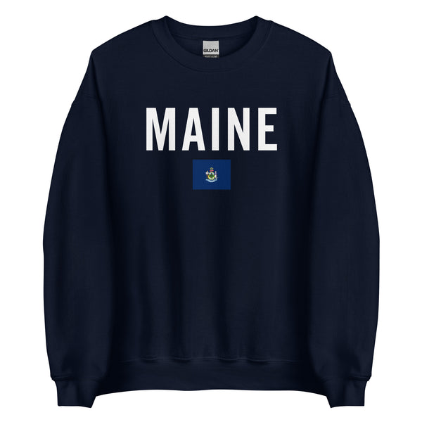 Maine State Flag Sweatshirt