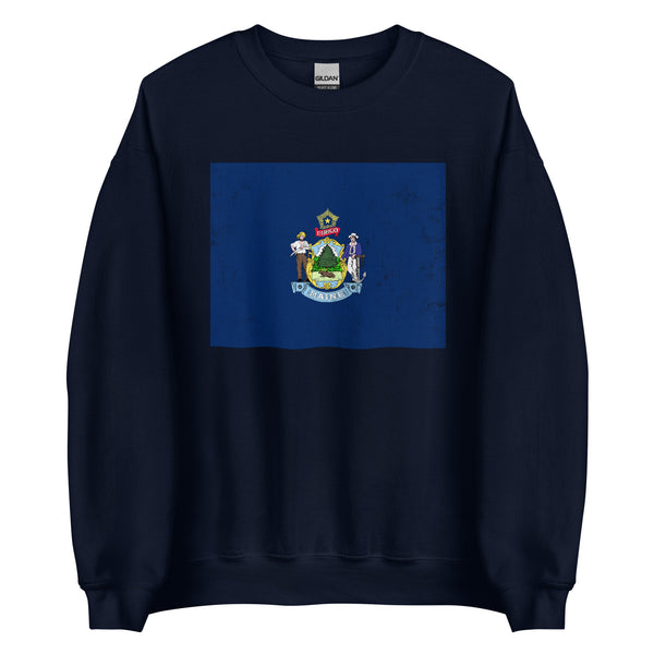 Maine State Flag Sweatshirt