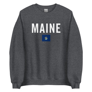 Maine State Flag Sweatshirt