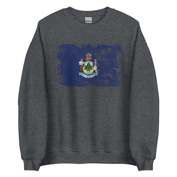 Maine State Flag Sweatshirt