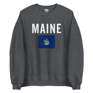 Maine State Flag Sweatshirt