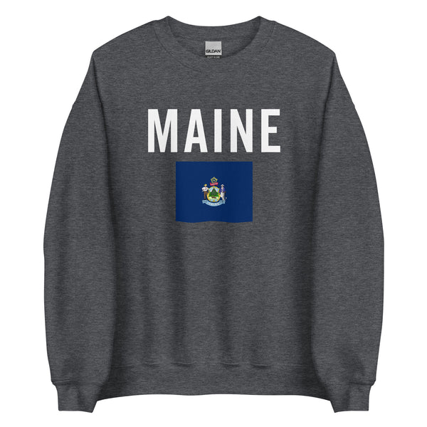 Maine State Flag Sweatshirt