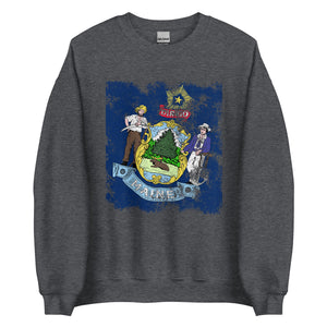 Maine State Flag Sweatshirt