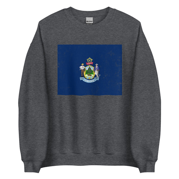 Maine State Flag Sweatshirt