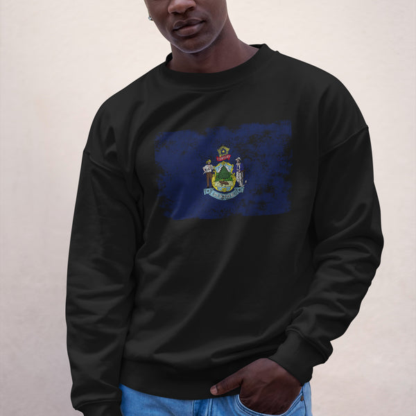 Maine State Flag Sweatshirt