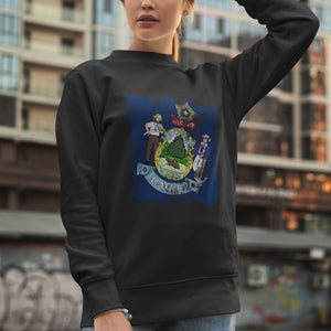 Maine State Flag Sweatshirt
