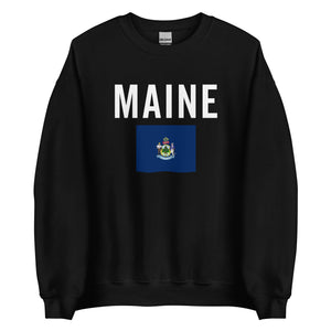 Maine State Flag Sweatshirt