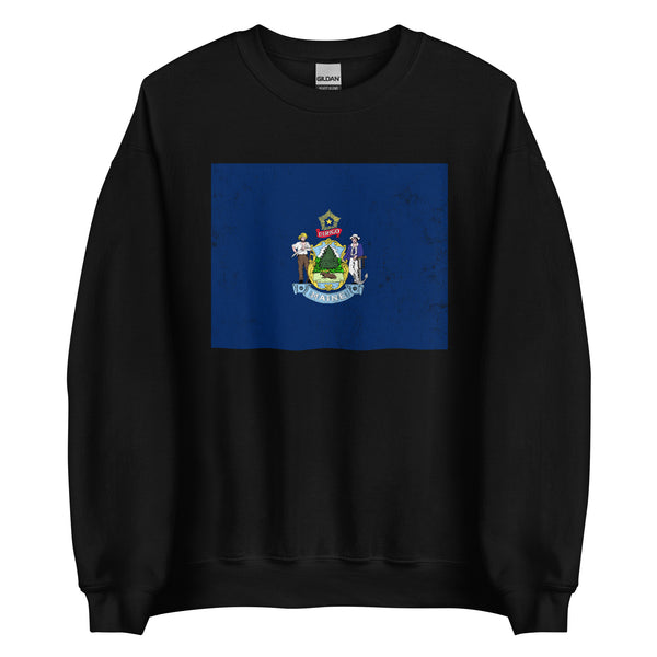 Maine State Flag Sweatshirt