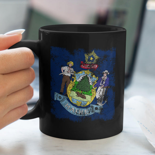 Maine State Flag Mug