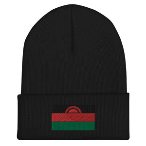 Malawi Flag Beanie - Embroidered Winter Hat