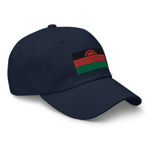 Malawi Flag Cap - Adjustable Embroidered Dad Hat