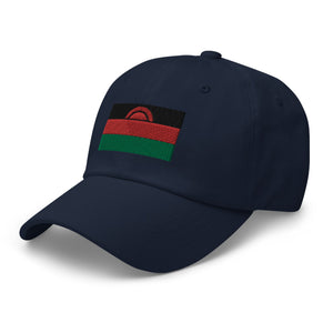 Malawi Flag Cap - Adjustable Embroidered Dad Hat