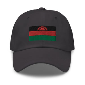 Malawi Flag Cap - Adjustable Embroidered Dad Hat