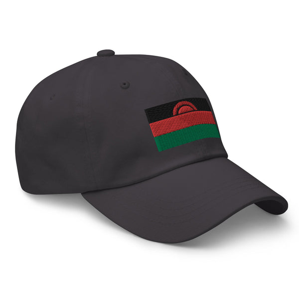 Malawi Flag Cap - Adjustable Embroidered Dad Hat