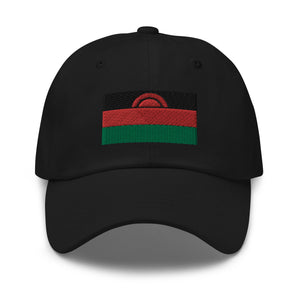 Malawi Flag Cap - Adjustable Embroidered Dad Hat