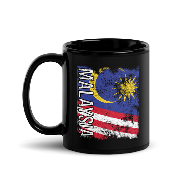 Malaysia Flag - Distressed Flag Mug