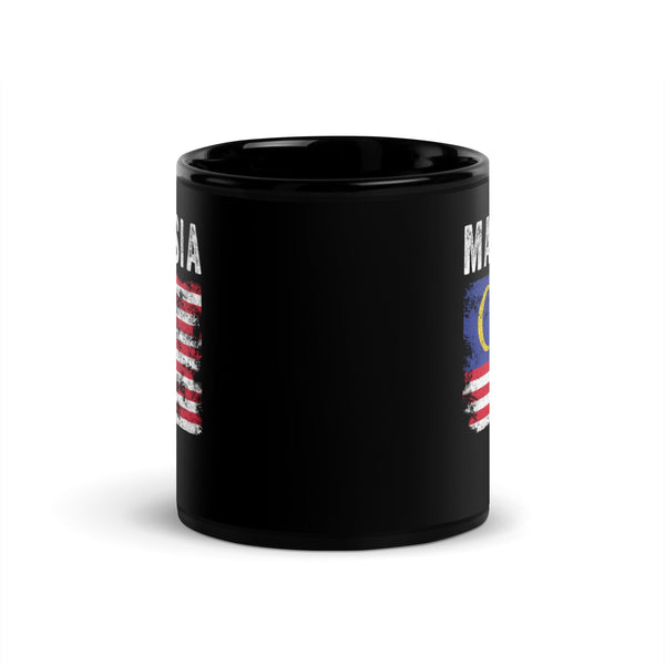 Malaysia Flag Distressed Malaysian Flag Mug