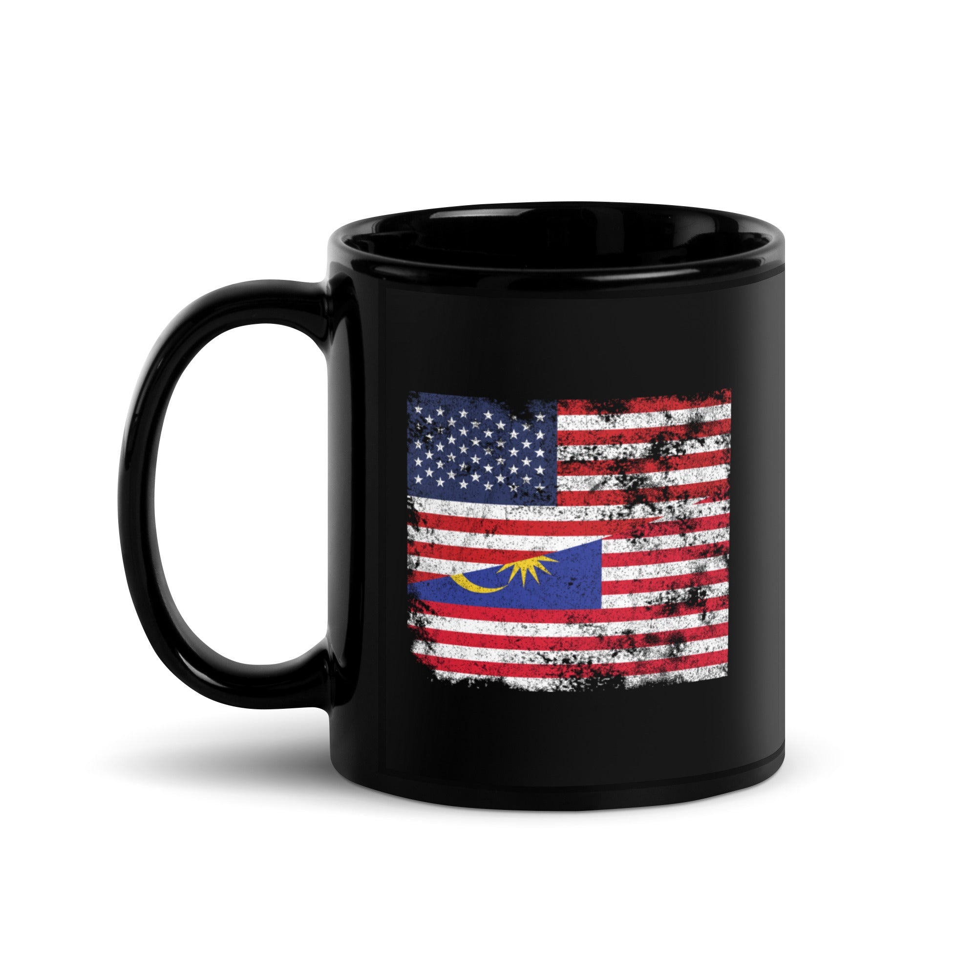 Malaysia USA Flag Mug