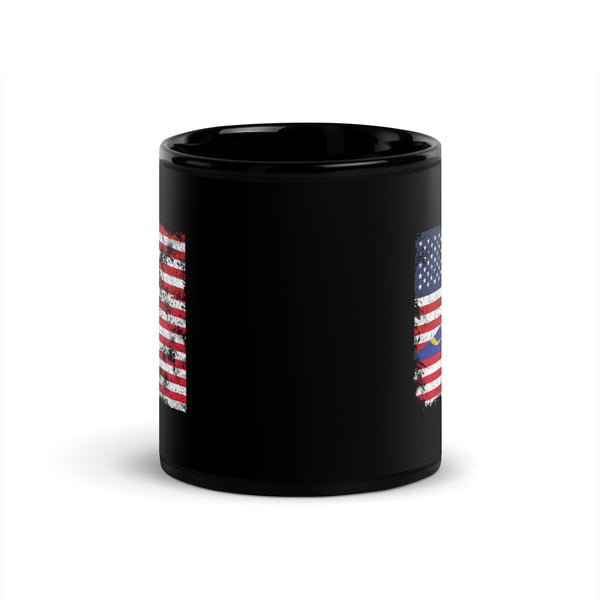 Malaysia USA Flag Mug