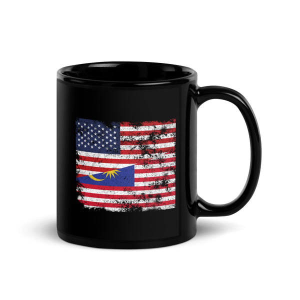 Malaysia USA Flag Mug