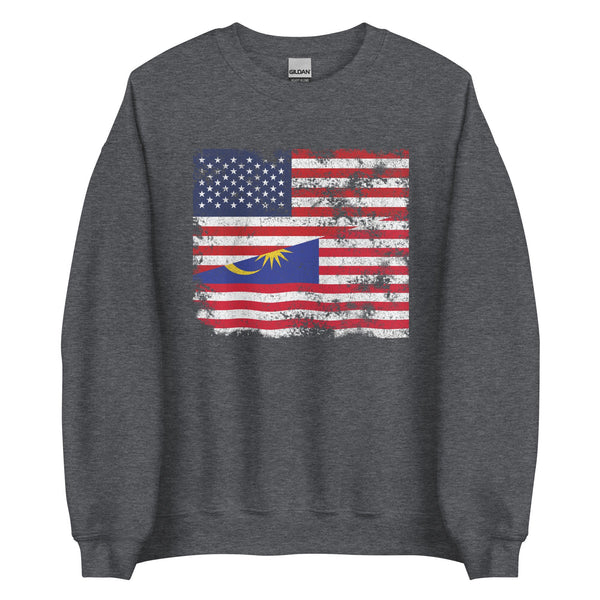 Malaysia USA Flag Sweatshirt