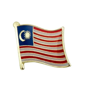 Malaysia Flag Lapel Pin - Enamel Pin Flag