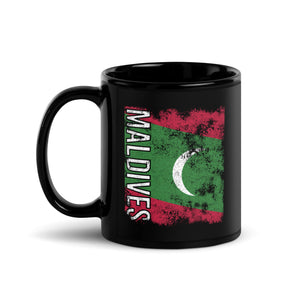 Maldives Flag - Distressed Flag Mug