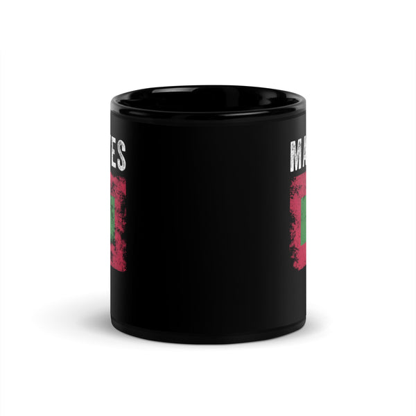 Maldives Flag Distressed Maldivian Flag Mug