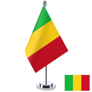 Mali Desk Flag - Small Office Table Flag