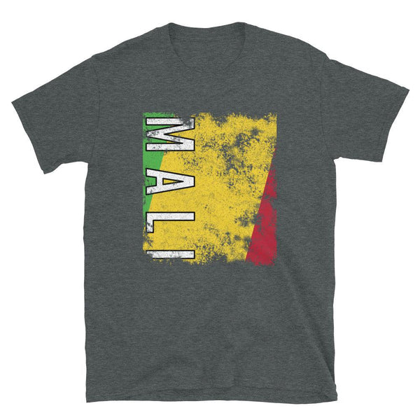 Mali Flag Distressed T-Shirt