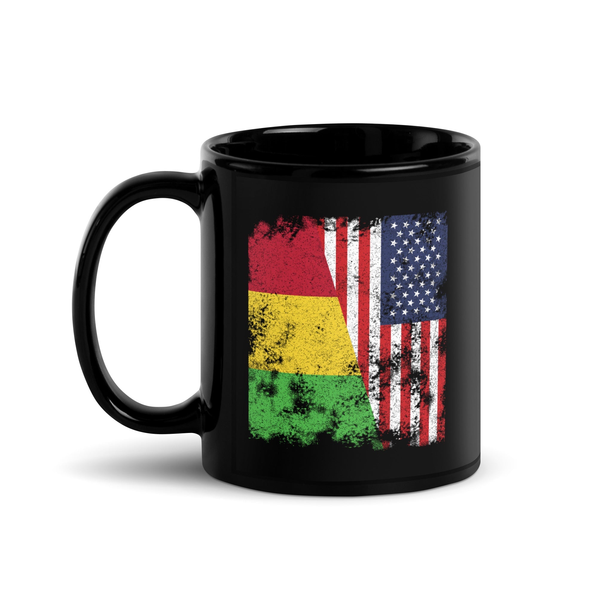 Mali USA Flag - Half American Mug