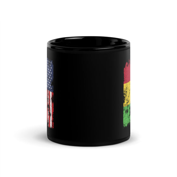 Mali USA Flag - Half American Mug