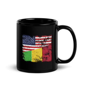 Mali USA Flag Mug