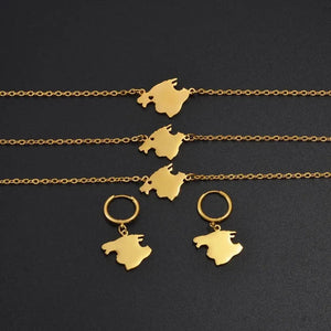 Mallorca Bracelet and Earrings