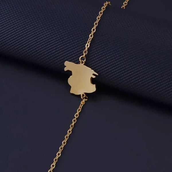 Mallorca Map Bracelet