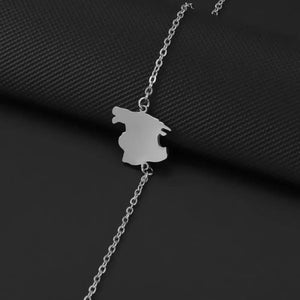 Mallorca Map Bracelet