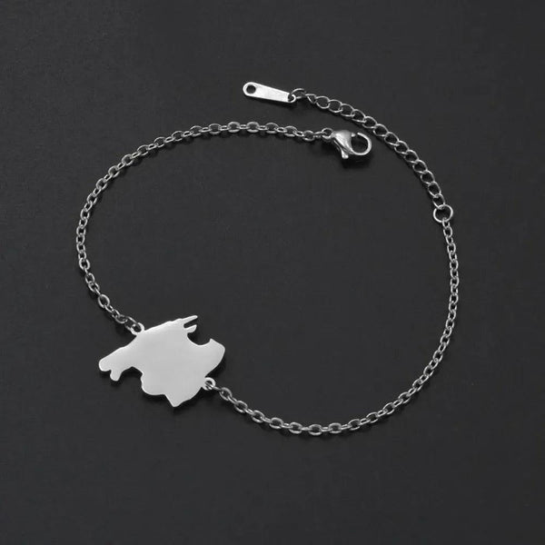 Mallorca Map Bracelet