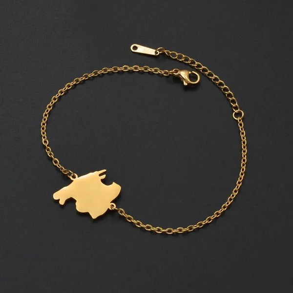 Mallorca Map Bracelet