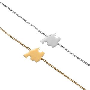 Mallorca Map Bracelet