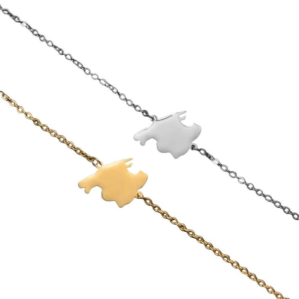Mallorca Map Bracelet