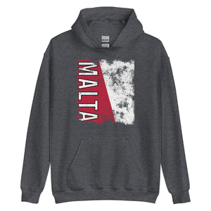 Malta Flag - Distressed Flag Hoodie